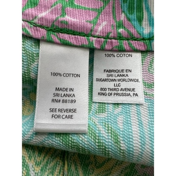 Lilly Pulitzer Deenie Sun Dance Shorts- Size 8 - Picture 4 of 6